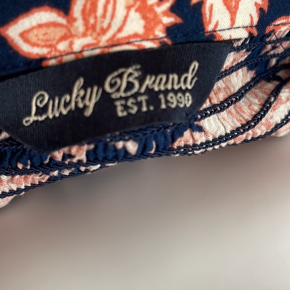 LUCKY BRAND BLOUSE EXCELLENT CONDITION! SIZE M - Picture 8 of 9